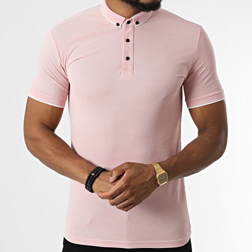 Polo Manches Courtes 1025 Rose