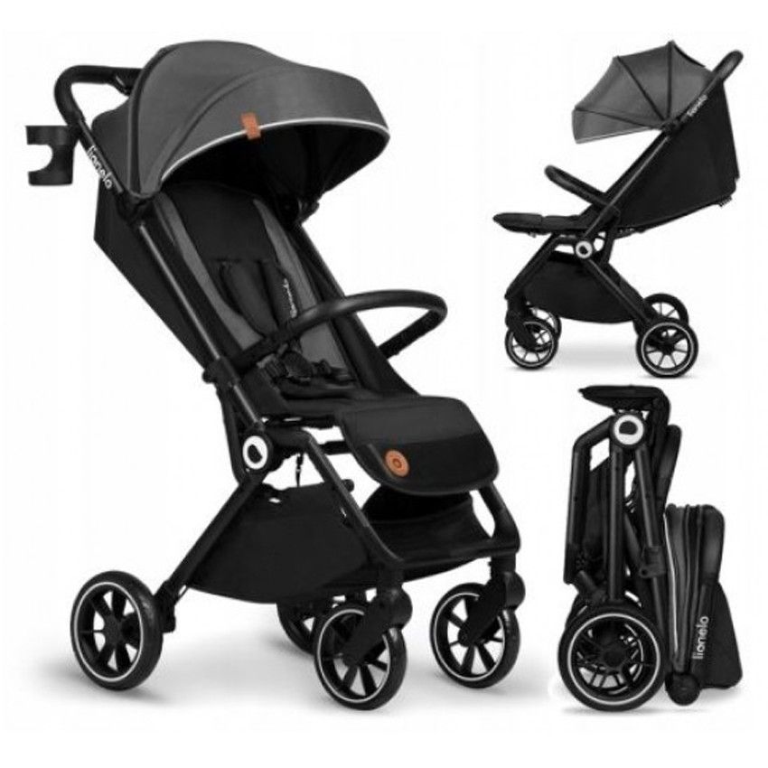 Stroller Cloe Grey Stone - Ecru