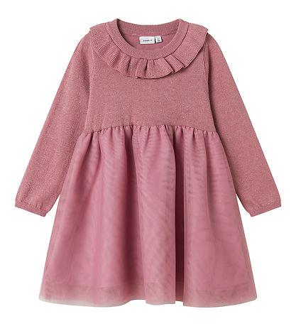 Name It Kleid - NmfRiglitter - Mauve Orchid