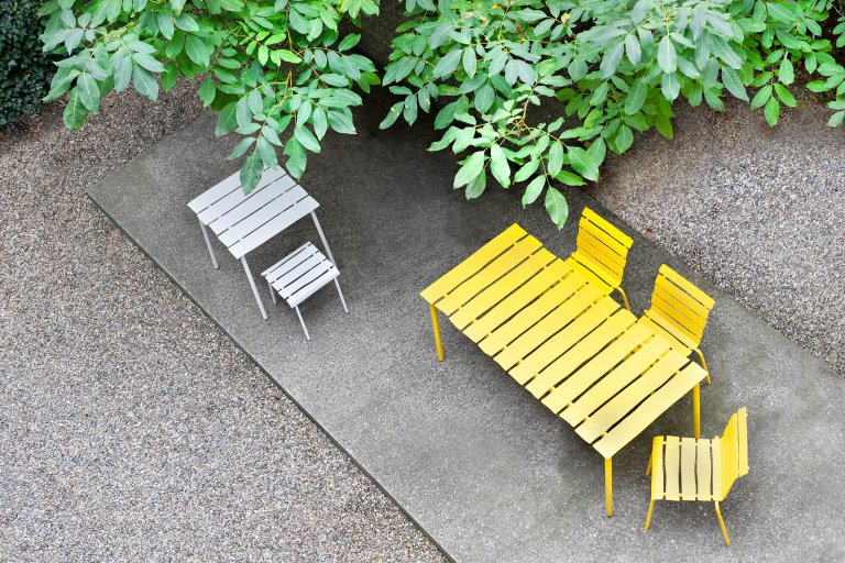 Valerie Objects Aligned tuintafel 85x170 off-white