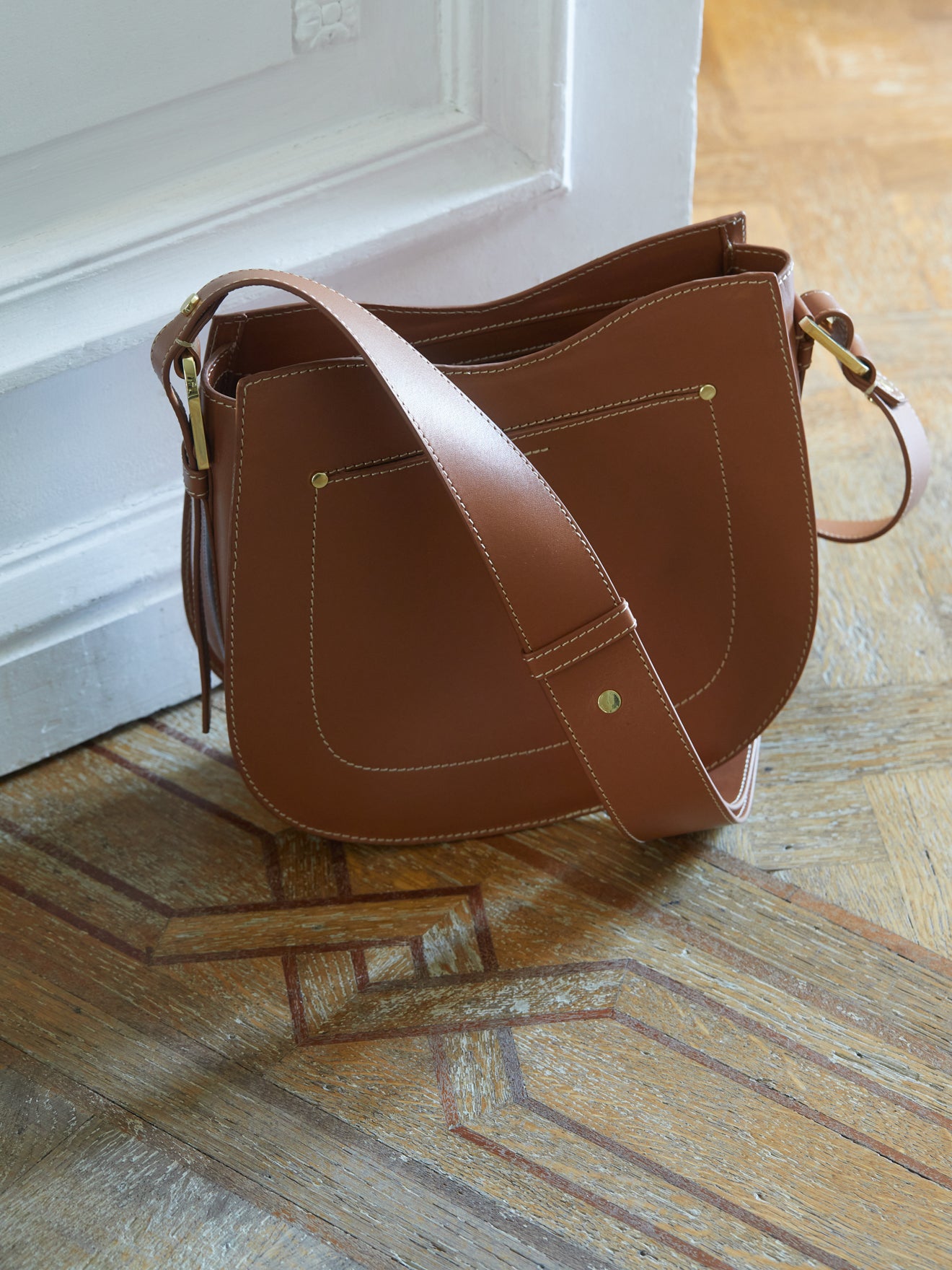 Sac demi-lune Colette - Collection Maroquinerie Cyrillus