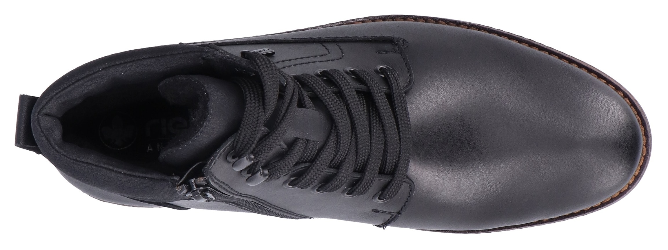 Rieker Winterstiefelette  , Schnürstiefelette, Boots mit riekerTEX-Membran, schmale Form