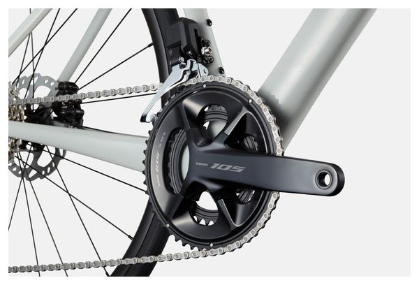 Vélo de Route Cannondale SuperSix Evo 3 Shimano 105 Di2 12V 700 mm Gris Craie