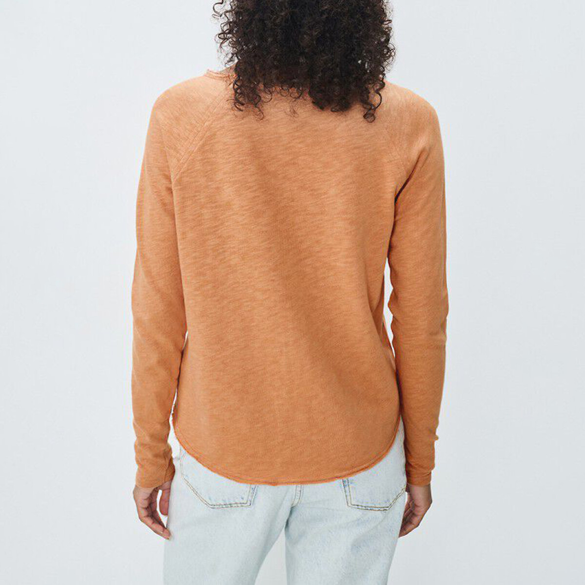 AMERICAN VINTAGE<br>Camiseta de manga comprida com decote canoa Sonoma