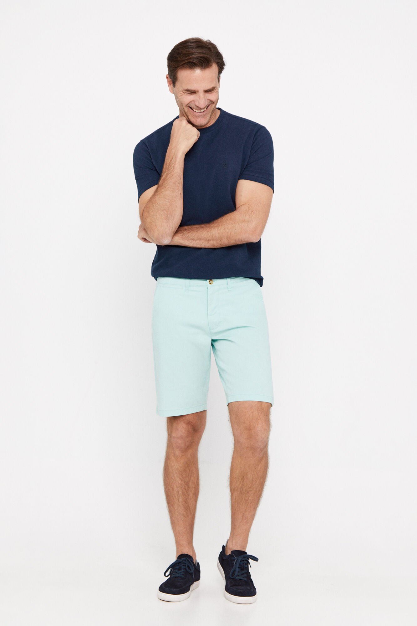 Bermuda chino básica - Verde