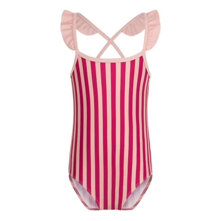 Petit Bateau Maillot 1 Pièce Michaela Rayé | Rose