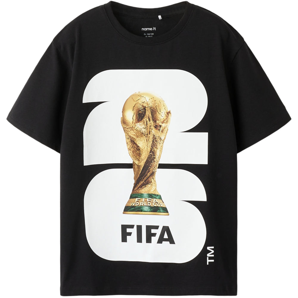 Køb Name It Black Nkmmalle Fifa Ss Nreg Top Ous