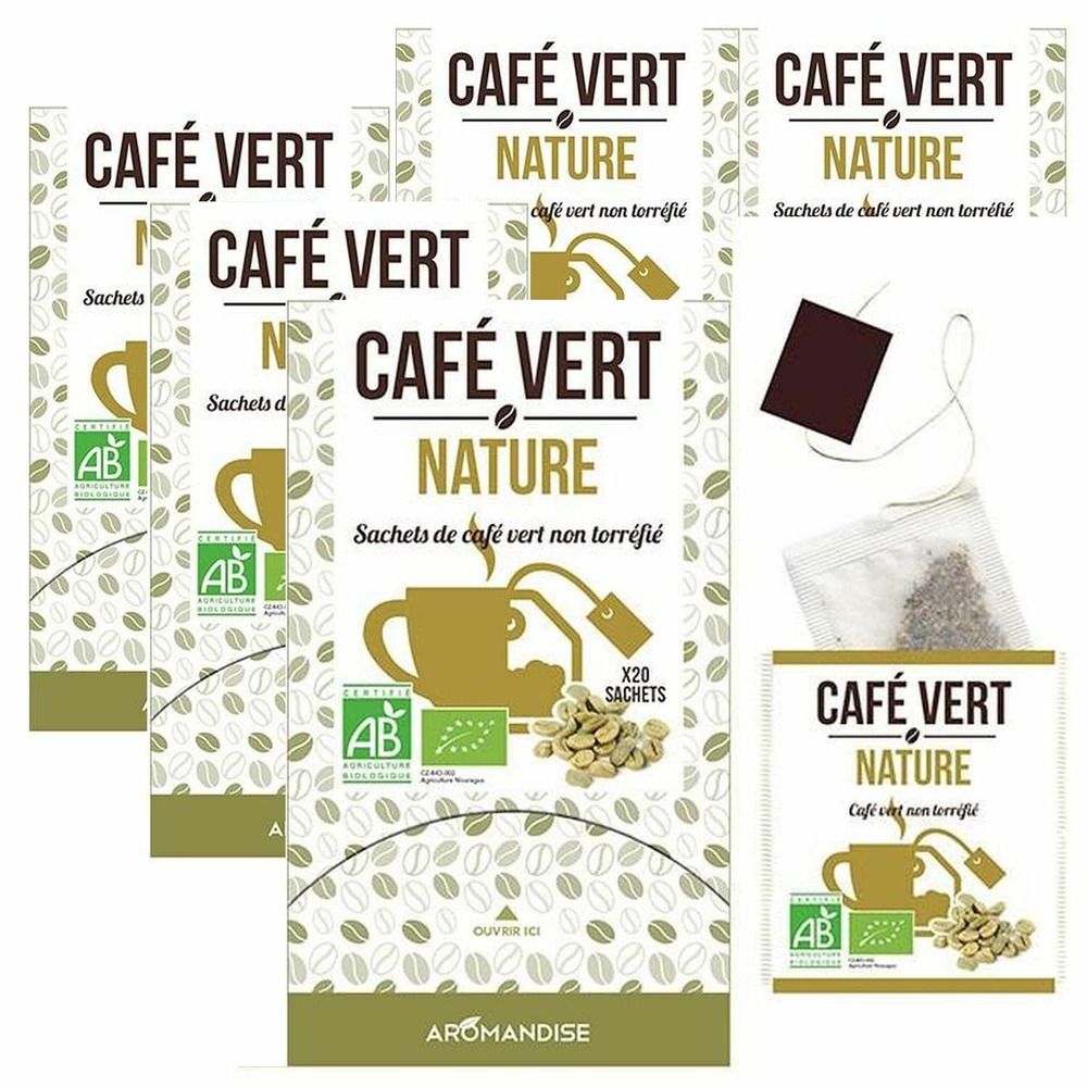 Café vert nature 90 sachets