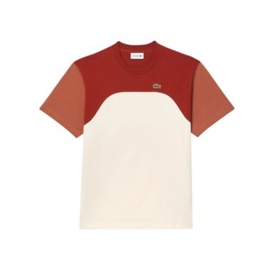 Tee-shirt à manches courtes homme en coton LACOSTE