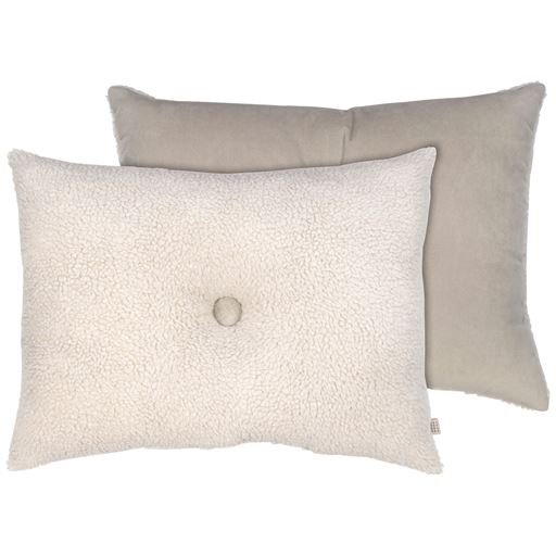Mette Ditmer Teddy Pude, Offwhite, 45x60 cm