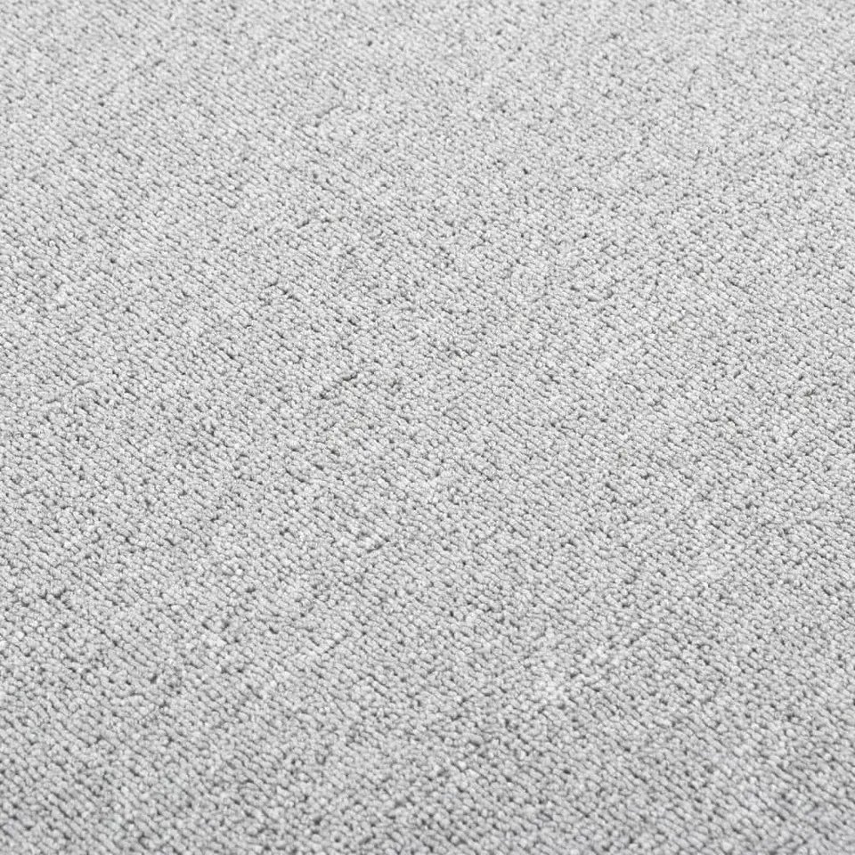 vidaXL - Vloerkleed - Grijs - Polypropyleen - 80 x 300 cm