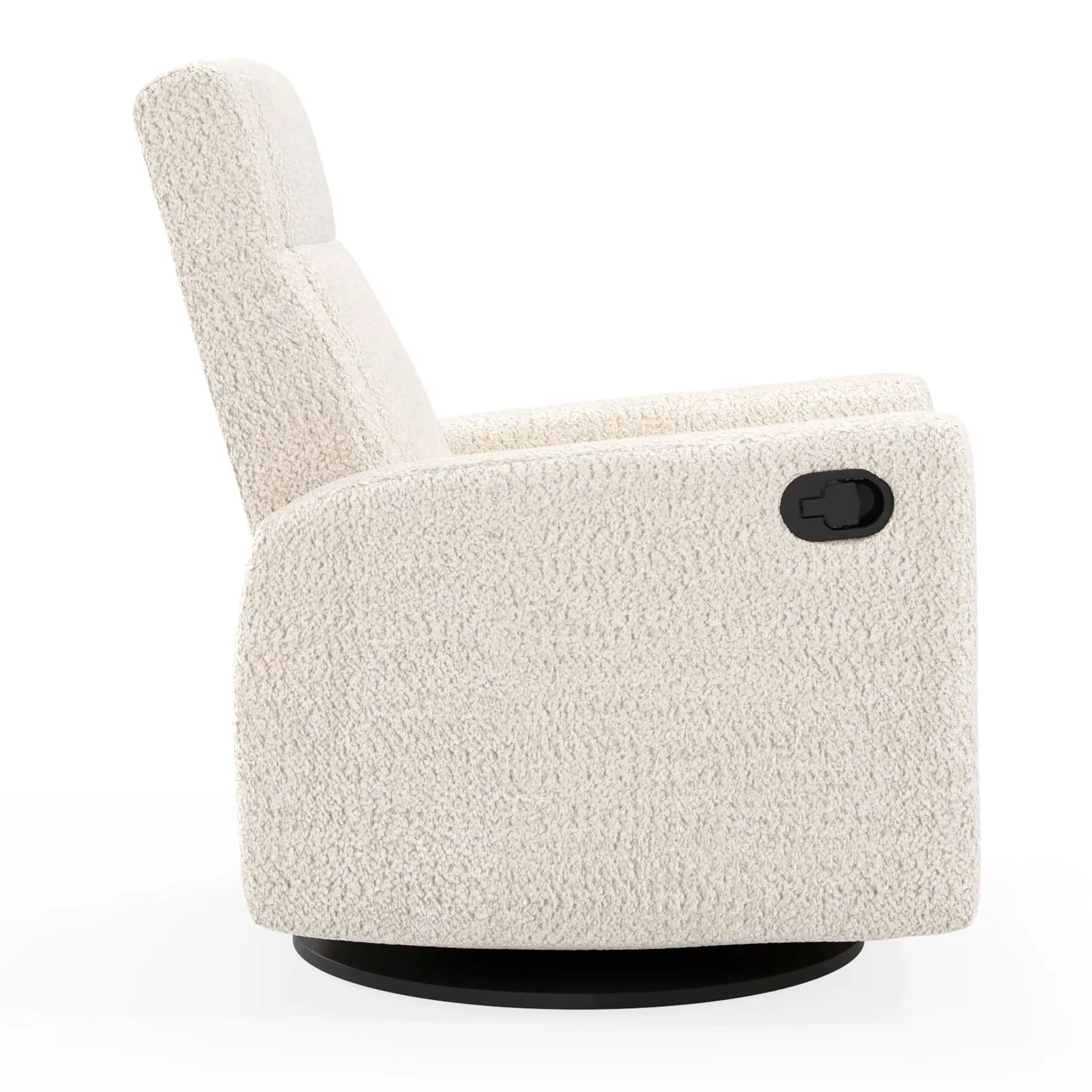 Jaymar BB Fauteuil Berçant et Pivotant Nelly - Puppy Pearl  Noir