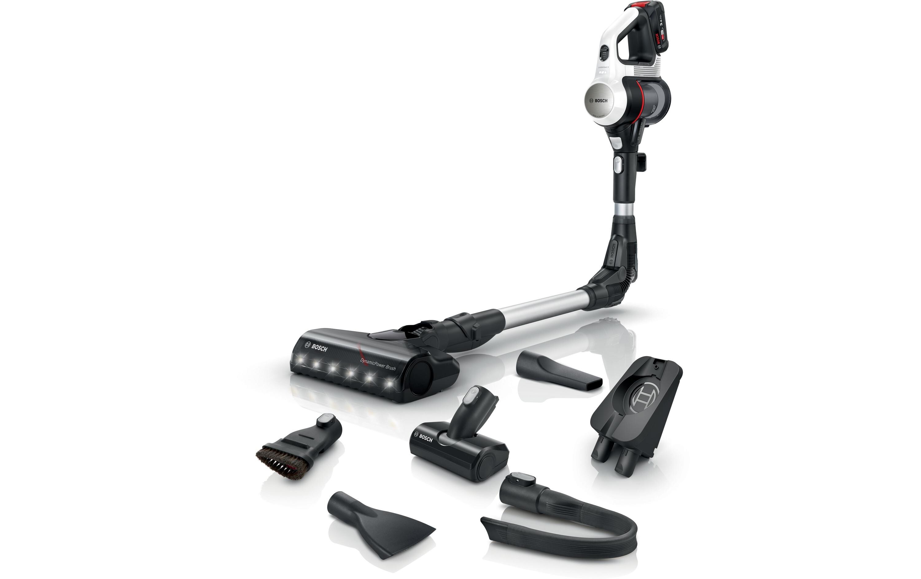 Akku-Hand- und Stielsauger Unlimited 7 BKS711MTB Weiss<br>Kabelloser Akkustaubsauger