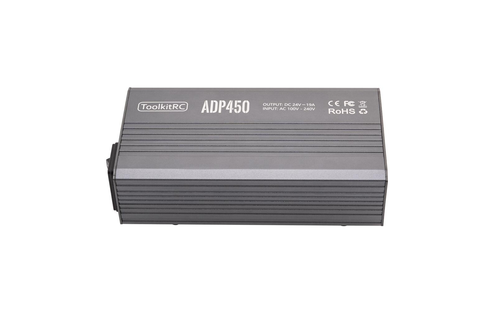 RC Netzteil ADP450Leistungsstarkes Netzteil für ToolkitRC-Ladegeräte
