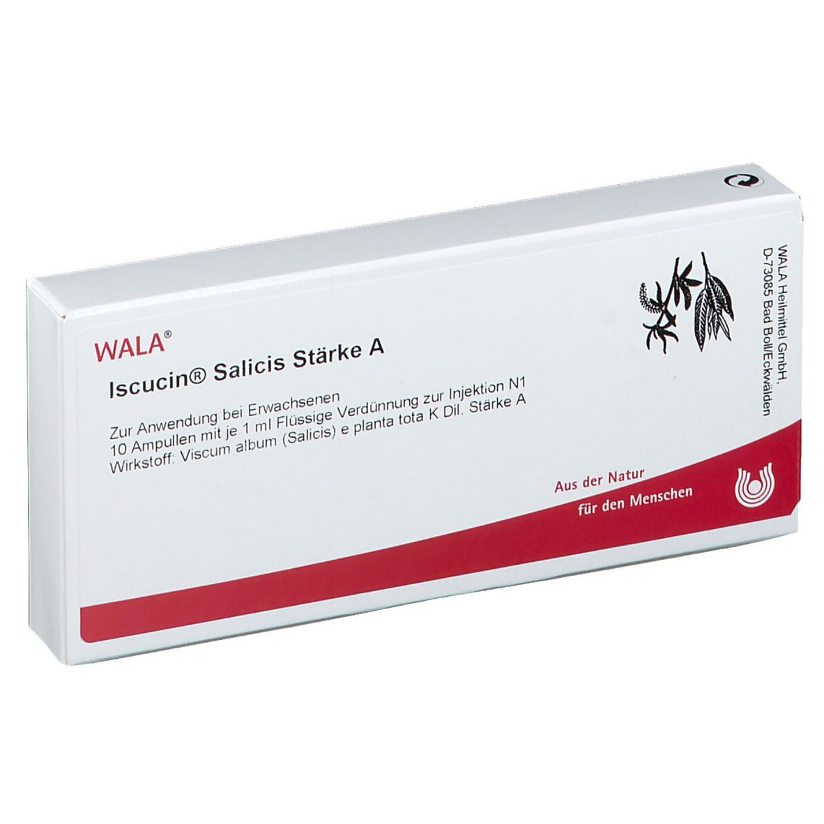 WALA® Iscucin Salicis Stärke A Ampullen
