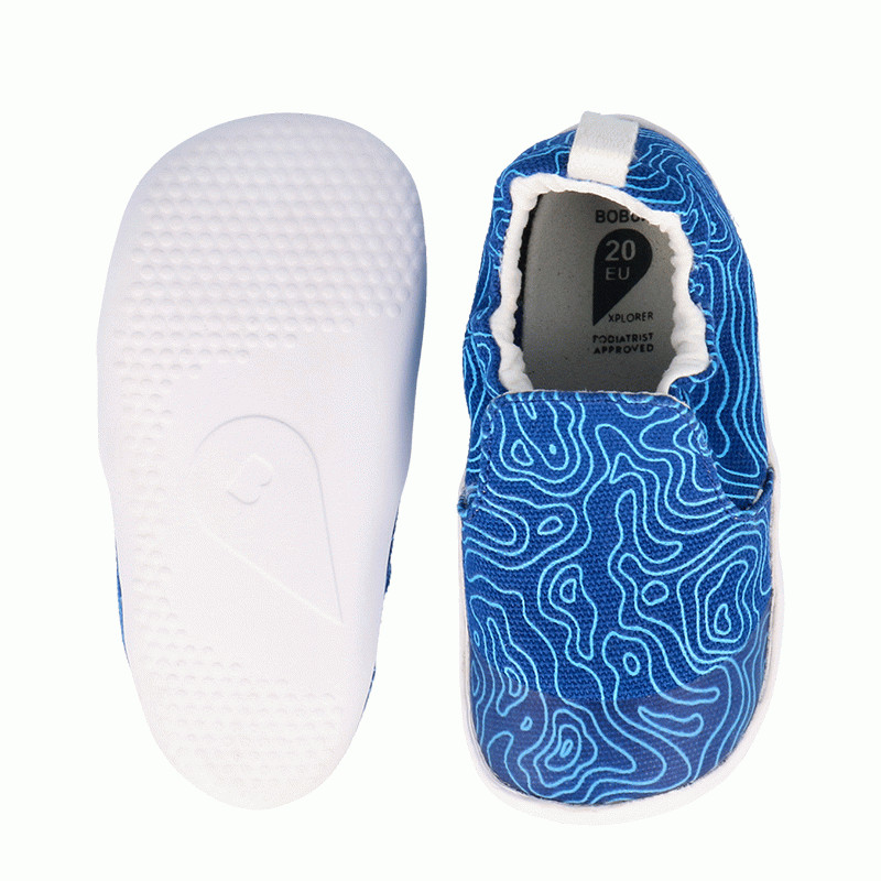 Bobux Bobux Xplorer Scamp Organic Blue Wave