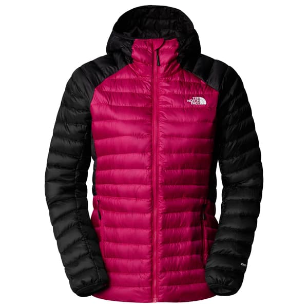 Doudoune ski THE NORTH FACE W BETTAFORCA LT DOWN HOODIE PINK PRIMROSE/TNF BLACK