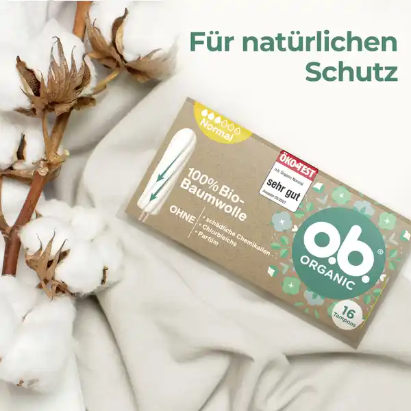 Organic Tampons Normal