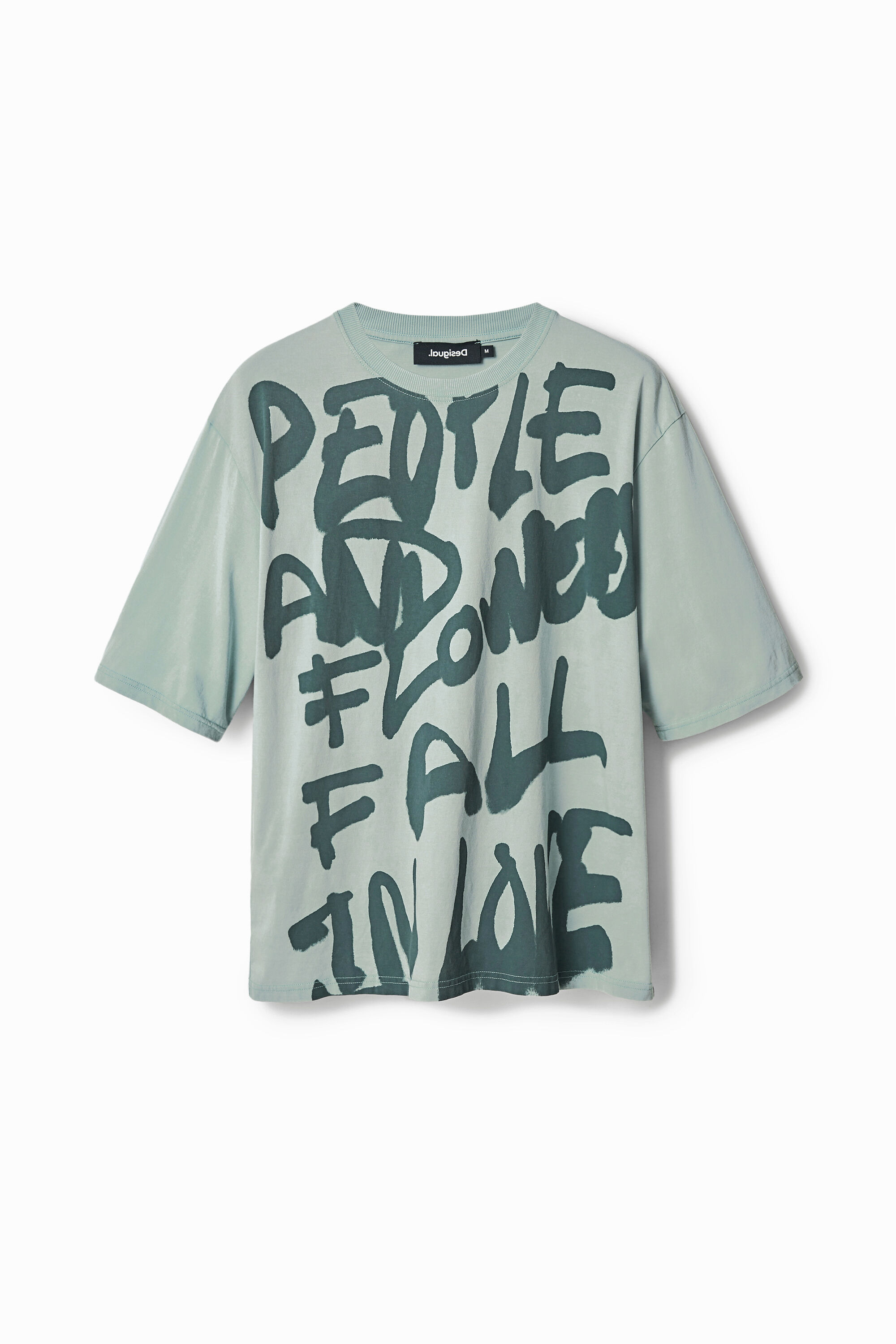 T-shirt oversize message