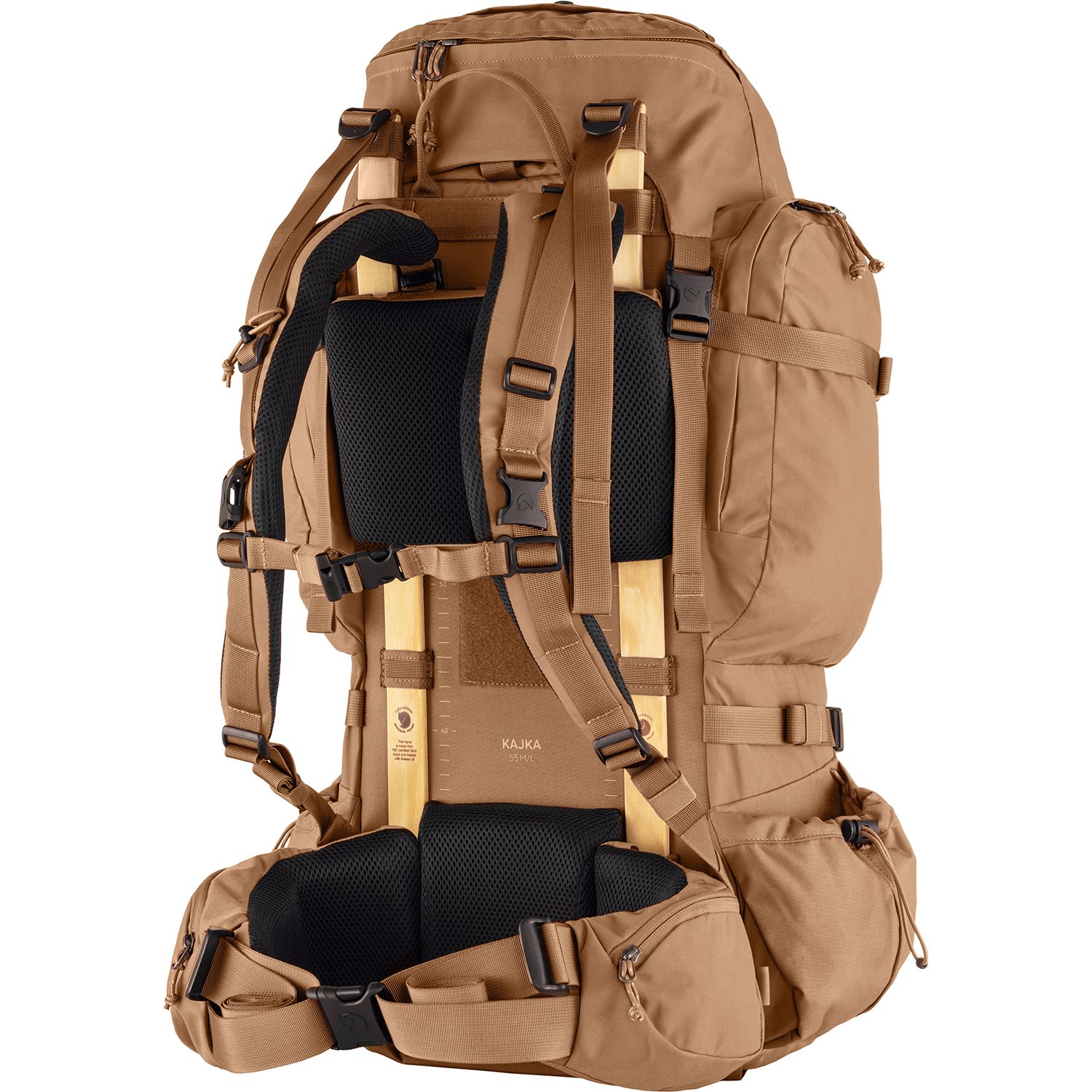 Fjallraven Kajka 55 M/L khaki dust