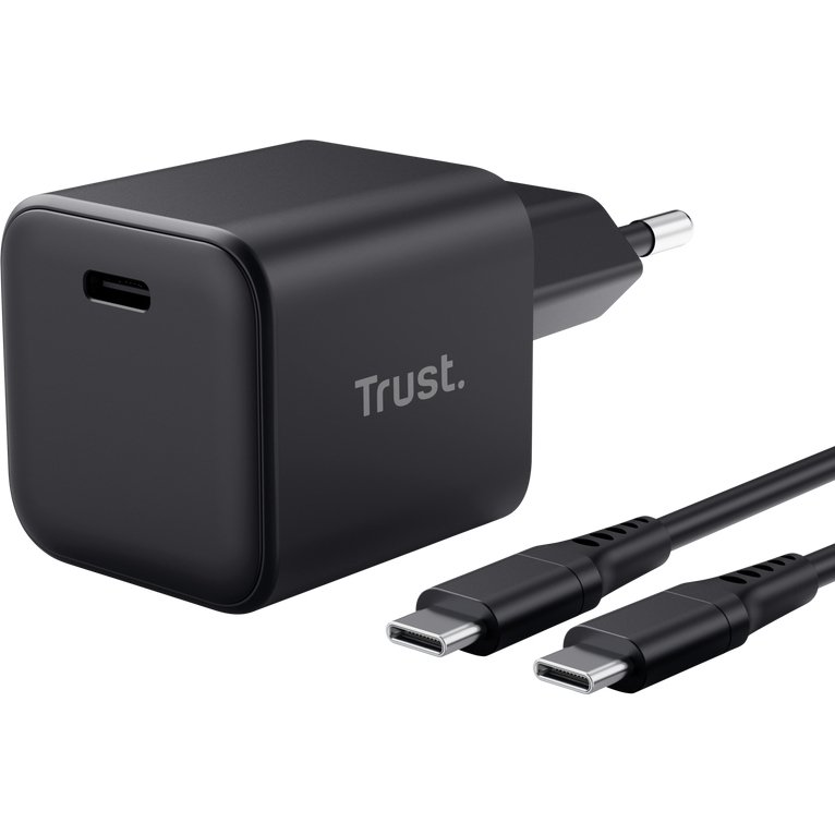 Trust 26046 chargeur d'appareils mobiles Universel Noir Secteur Charge rapide Intérieure