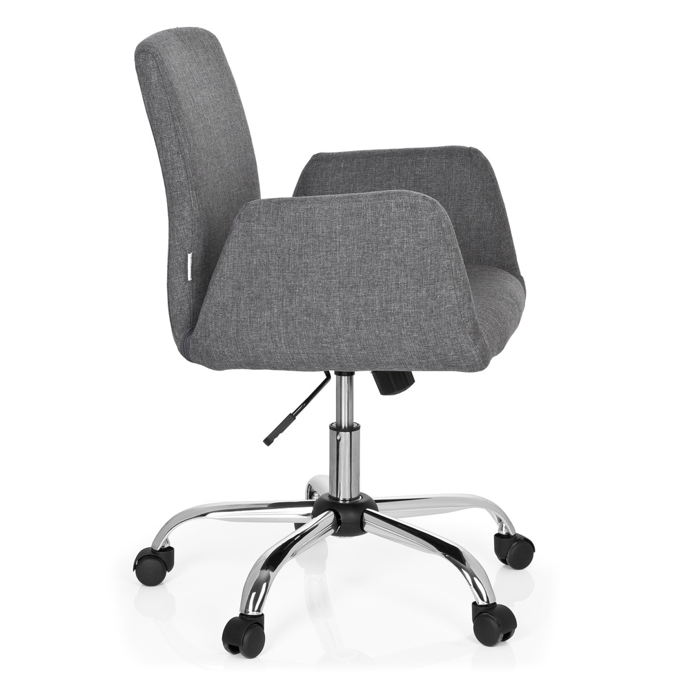 Home Office Bürostuhl FLOW Stoff mit Armlehnen hjh OFFICE