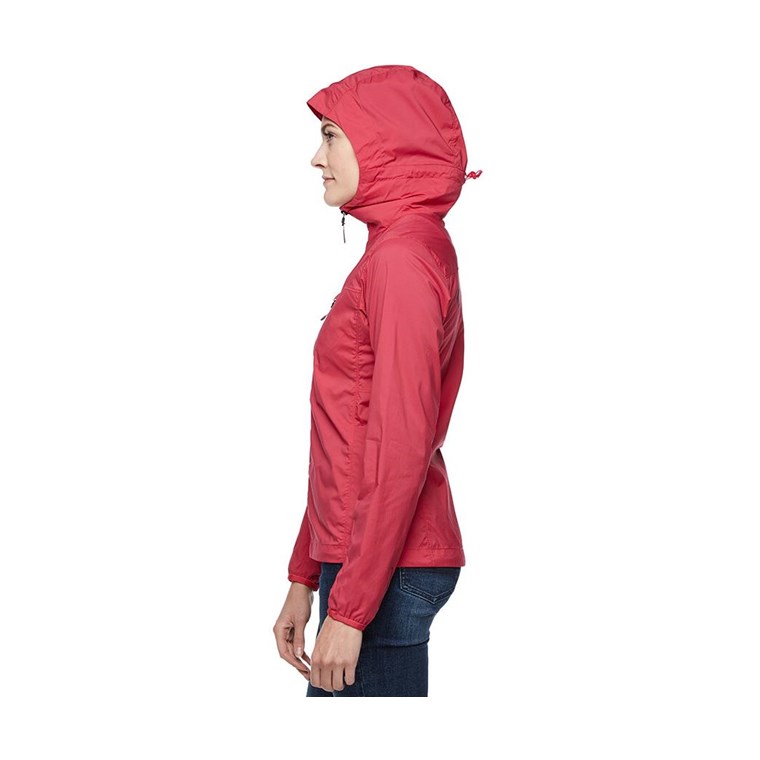 Black Diamond Alpine Start Hoodie Jacket Women Pomegranate