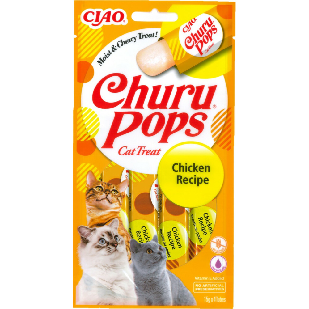 Ciao Kattensnack Pops Chicken60 gr