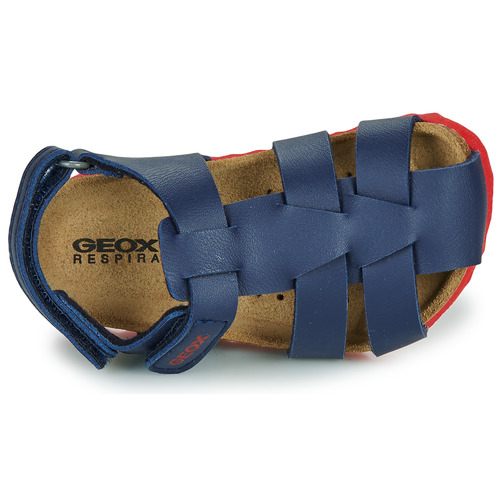 Geox - B SANDAL CHALKI BOY - Marine / Rouge
