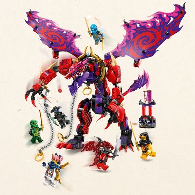 LEGO Ninjago 71832 Kaosdragen Thunderfang