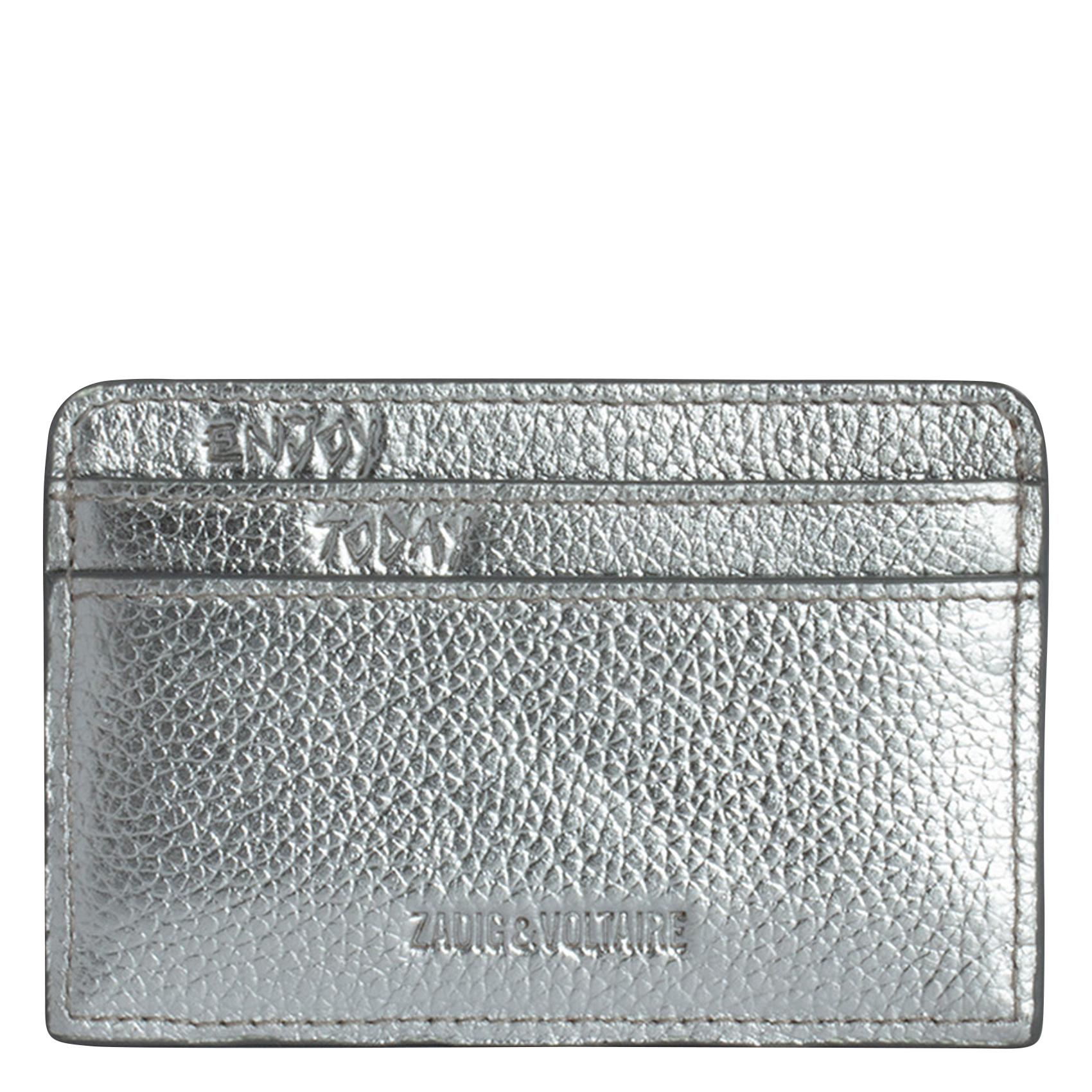 ZV PASS - Porte-cartes en cuir | Gris