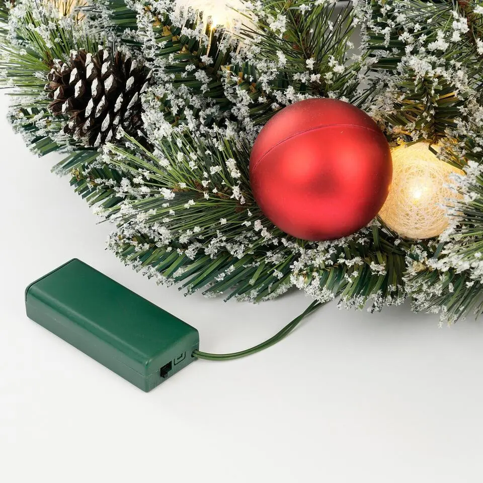 Black Box Trees Kaprun Kerstkrans met Verlichting - Ø45 cm