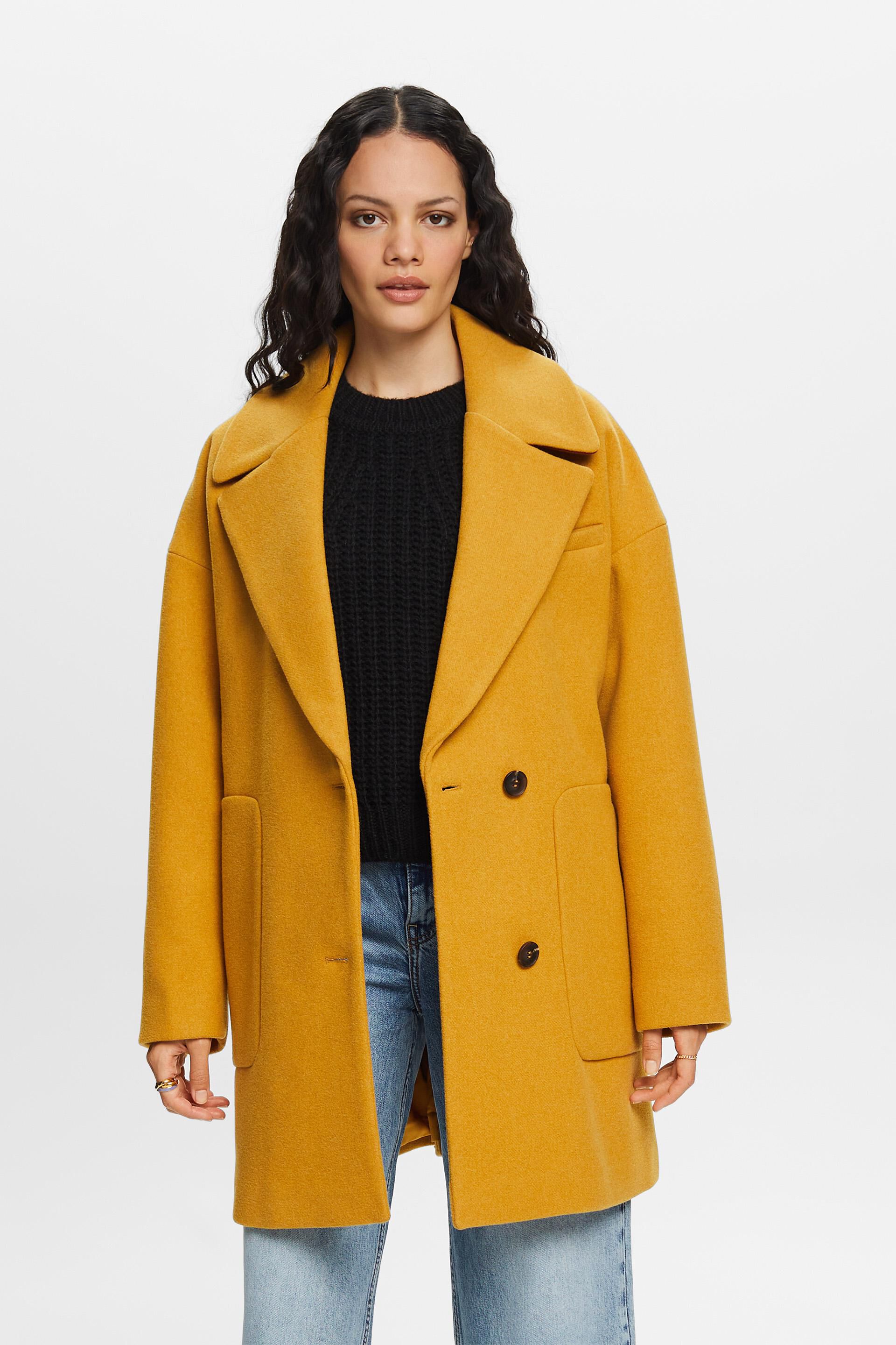 Coats woven