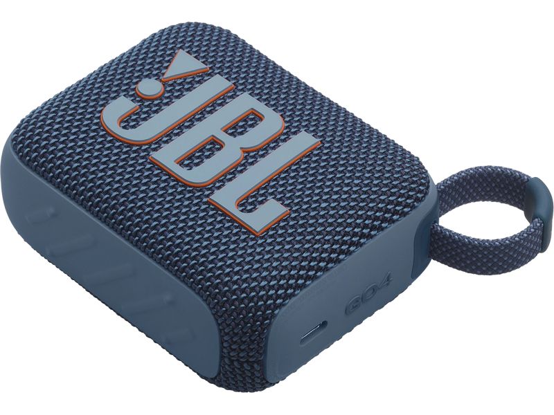 JBL Go 4 Blau Ultra-kompakter Bluetooth-Lautsprecher