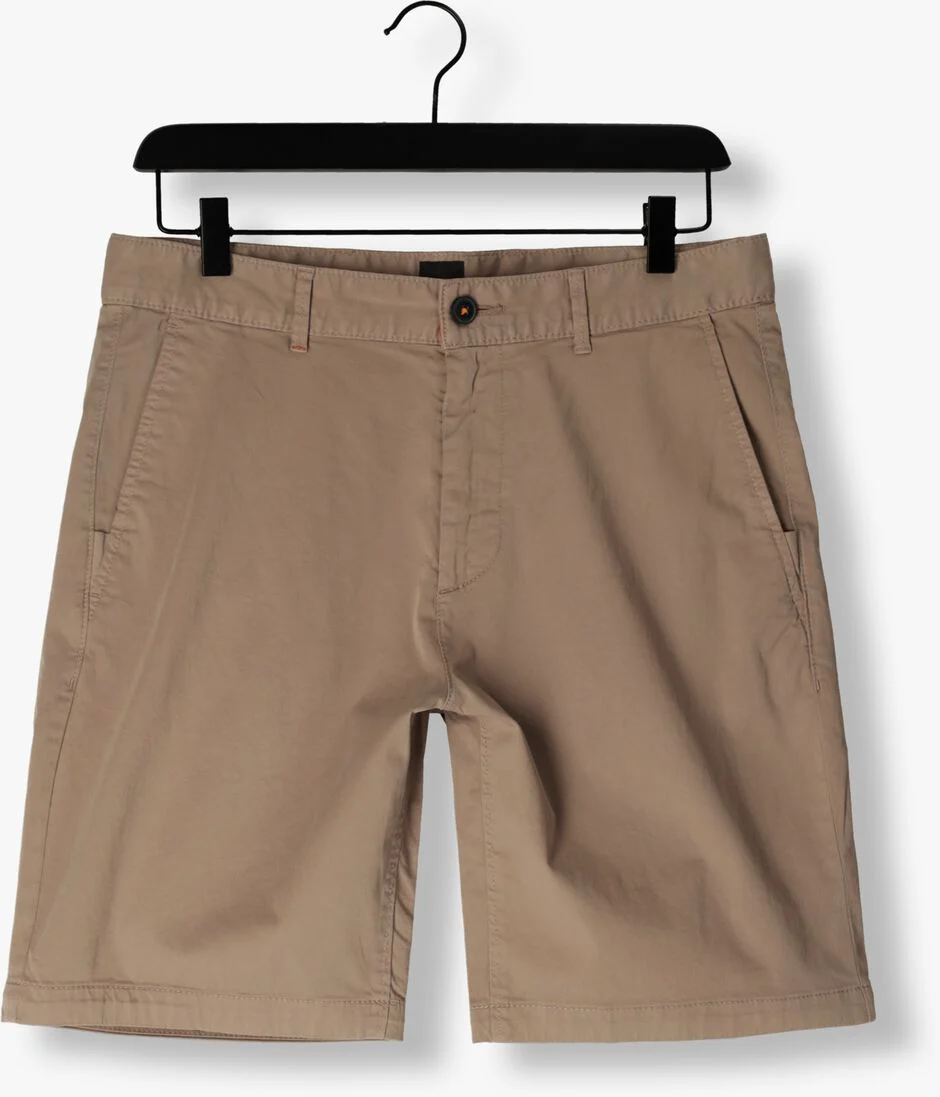 BOSS beige boss korte broek chino-slim-short