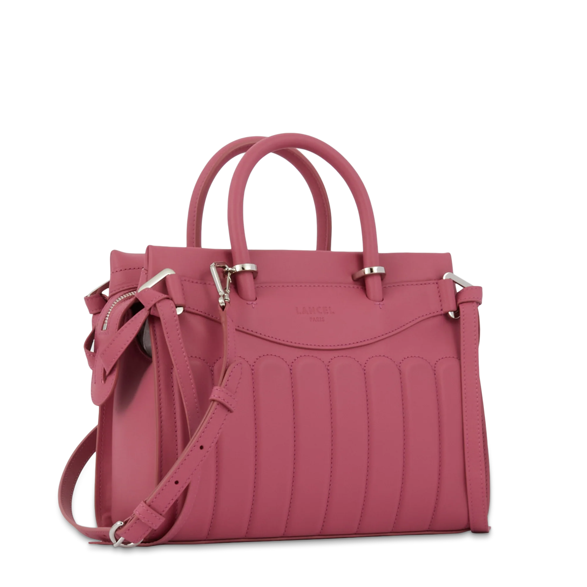 Carryall zippé M Rodeo de Lancel-Cerise