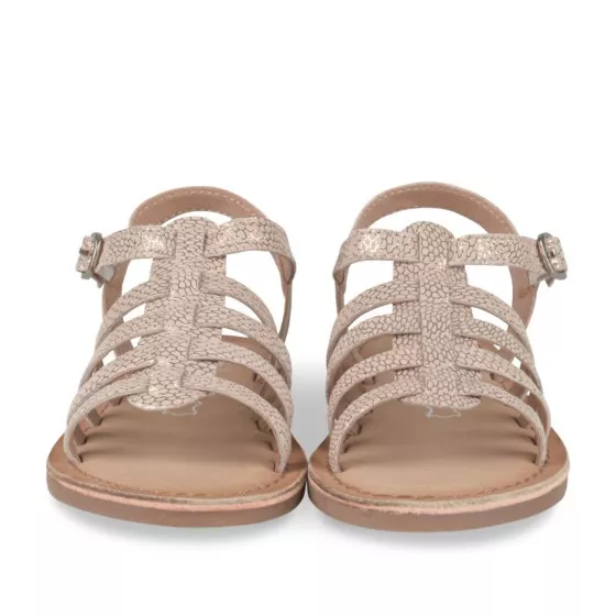 Sandales ROSE NINI & GIRLS CUIR