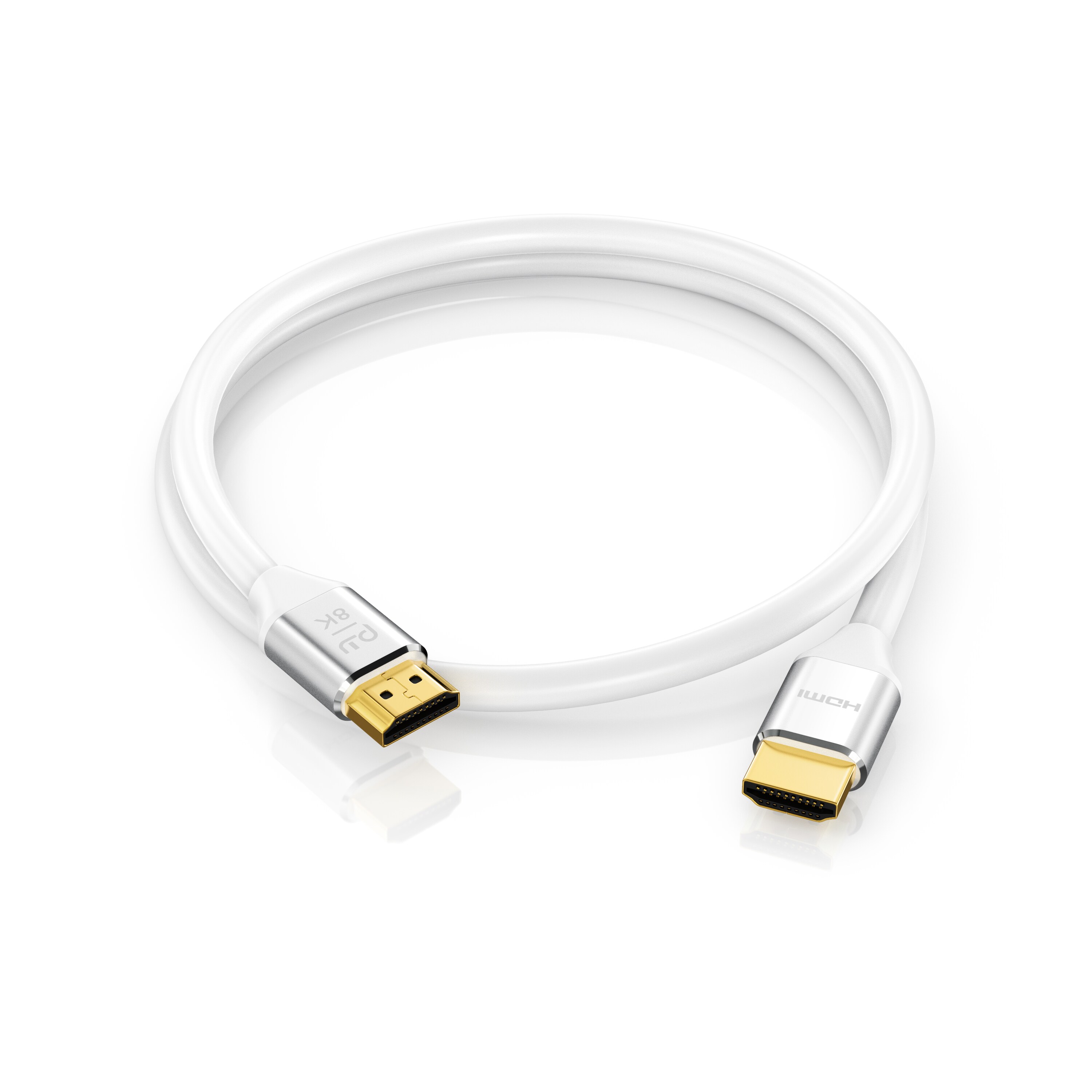 Primewire 8K Premium HDMI Ultra High Speed Kabel 2.1 7680 x 4320 @ 120 Hz mit DSC - 0,5m