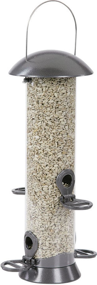 CJ Wildlife zaadsilo grijs D 11 H 39 cm
