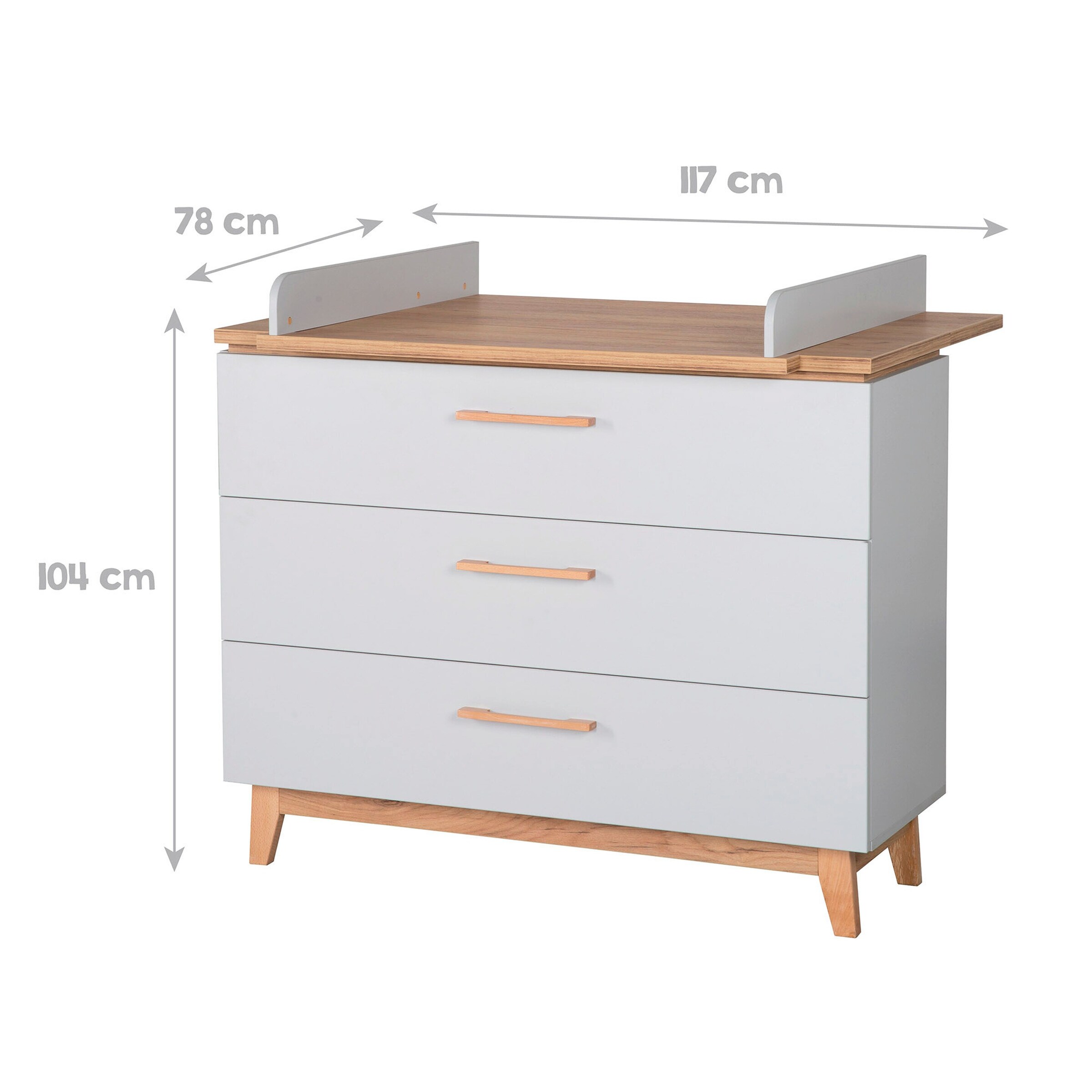 roba breite Wickelkommode Caro