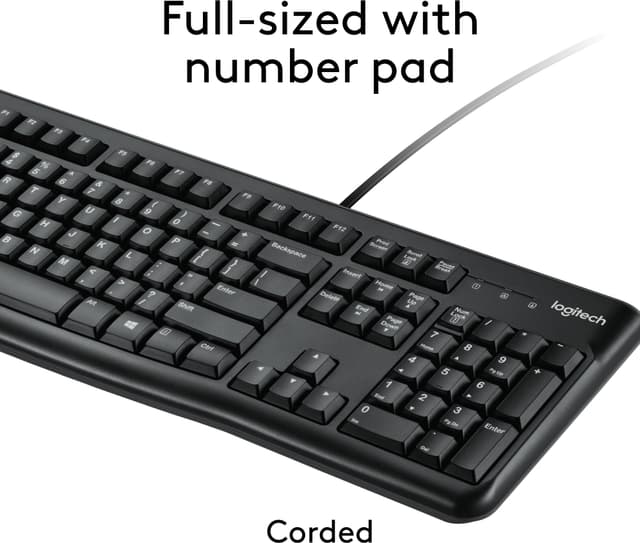 Logitech MK120 tastatur + mus