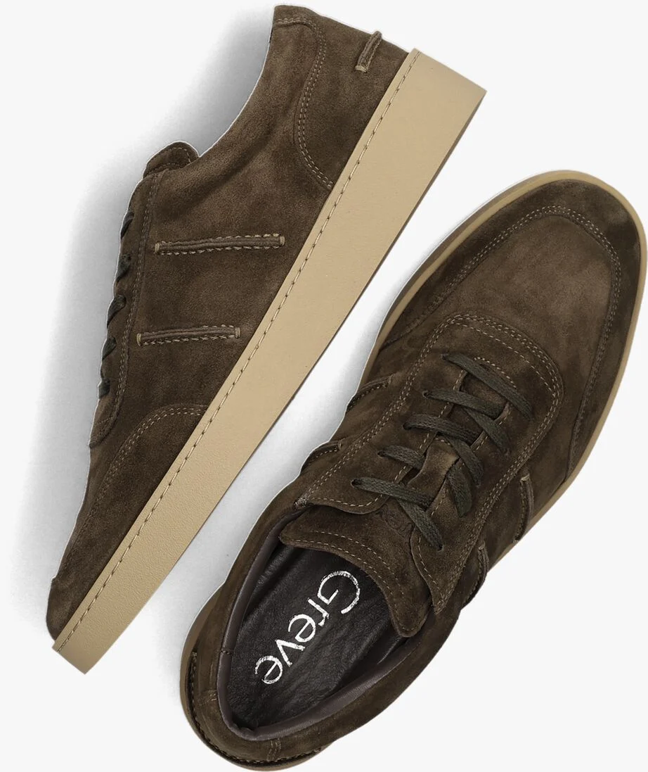 GREVE bruine greve lage sneakers wave 2220