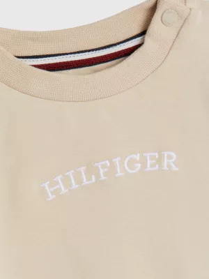 Conjunto de moletom e calça de moletom Hilfiger Monotype