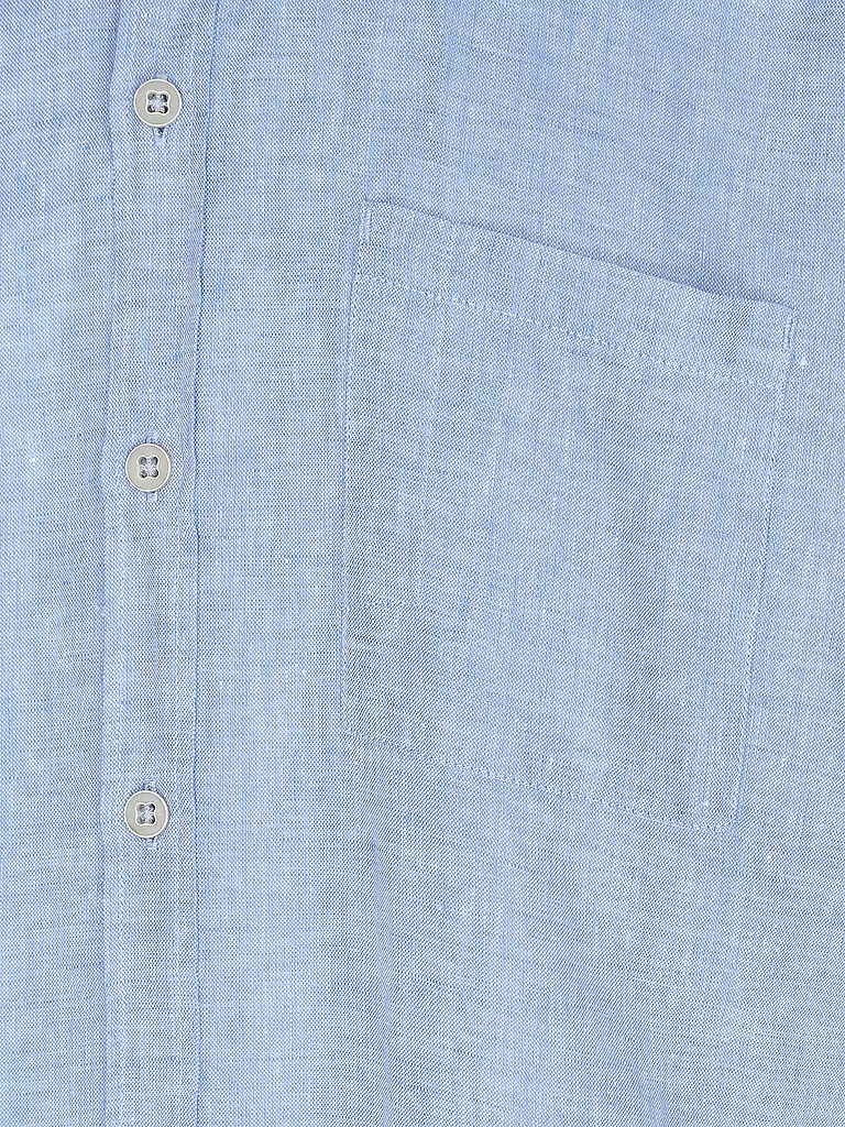 BRAX Leinenhemd DAN hellblau