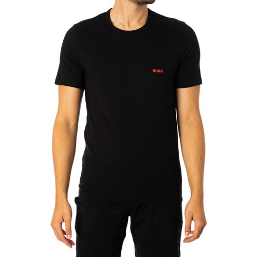 BOSS - Pack De 3 Camisetas Lounge Crew Negro