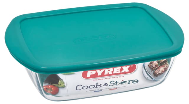 Pyrex Fad rektangulært Clear