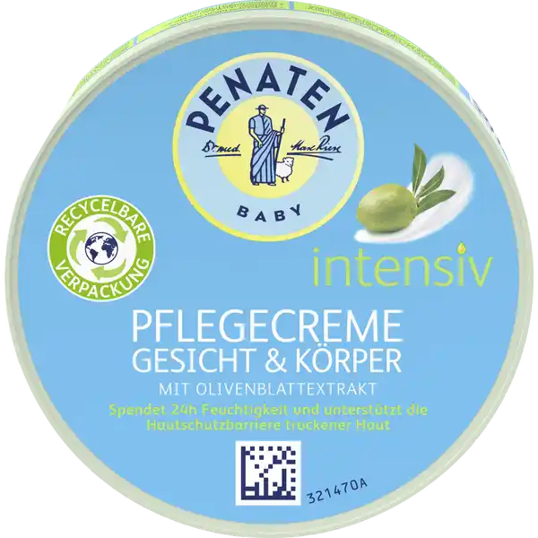 Pflegecreme Gesicht & Körper intensiv
