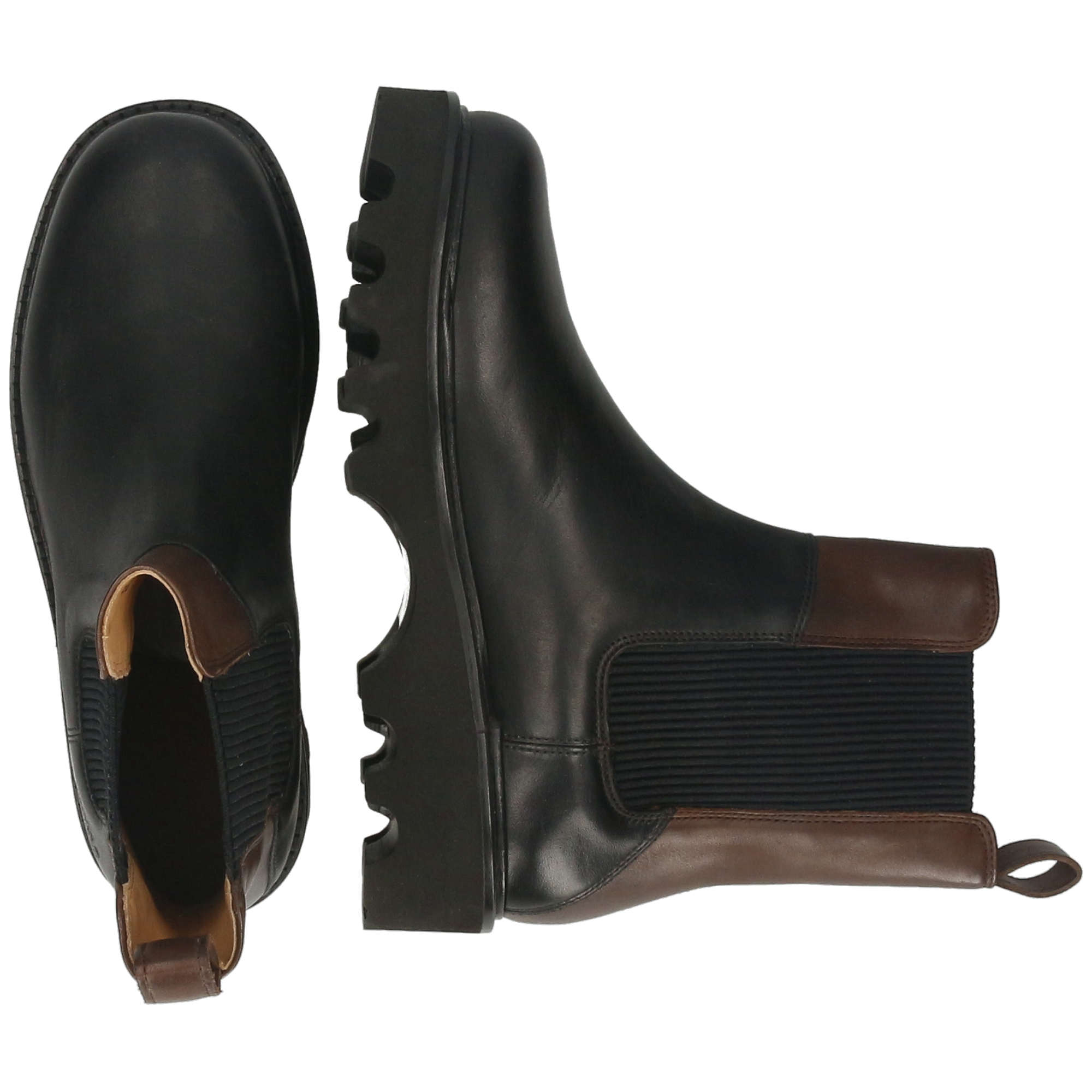 NYRA 2 - Bottines à semelle plateforme | Noir
