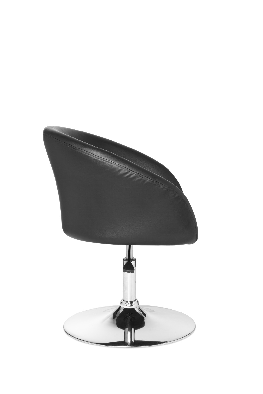 Cocktailsessel - schwarz - Kunstleder - 62 cm breit