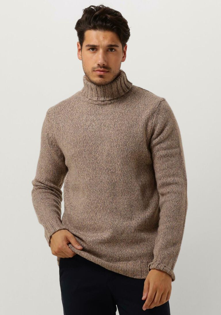 DSTREZZED bruine dstrezzed coltrui ove turtle neck